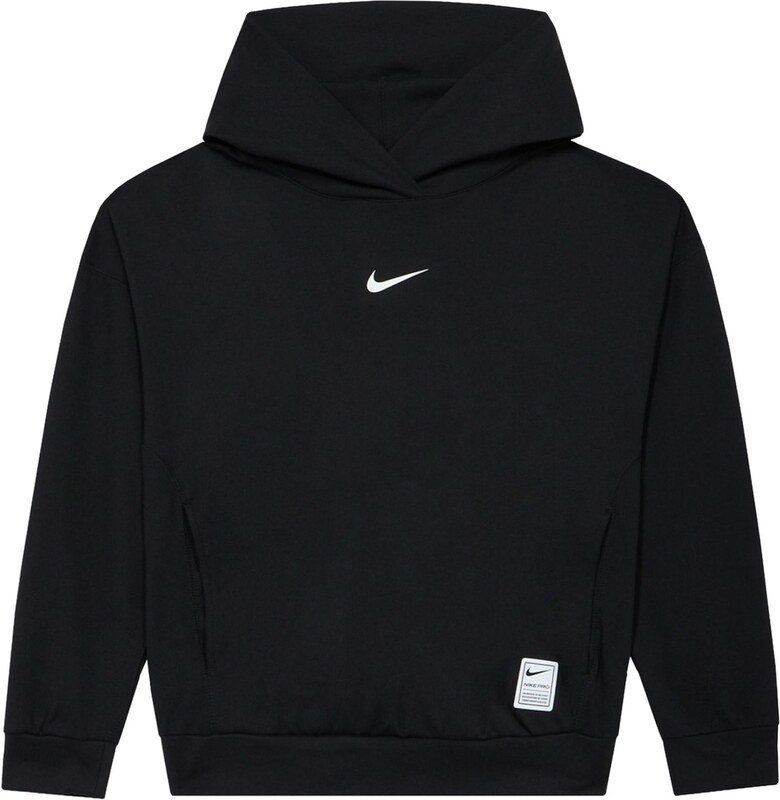 NIKE Športna majica črna / bela