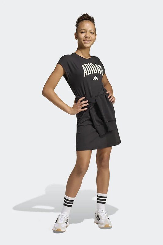 Otroška bombažna obleka adidas