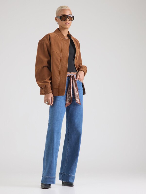 ONLY Kavbojke 'ONLMadison' kremna / modra / čokolada