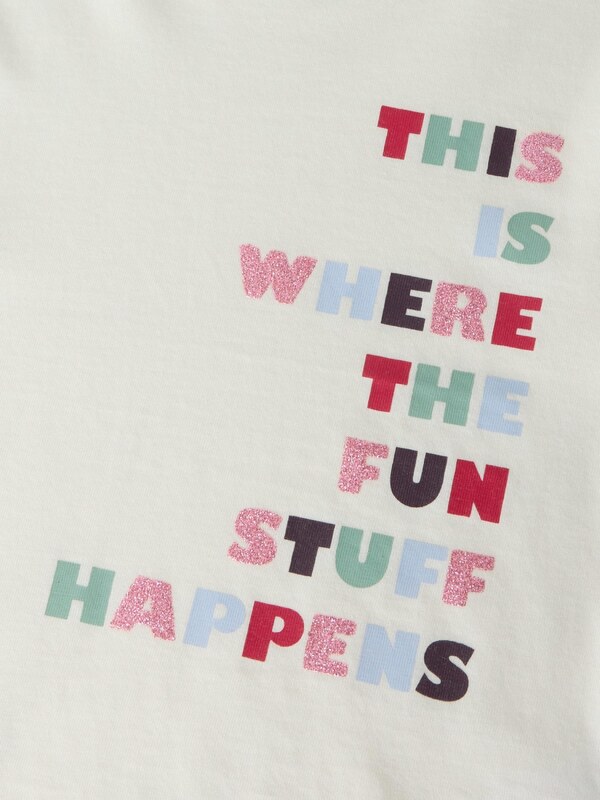 NAME IT Majica kremna / svetlo modra / rdeča / črna