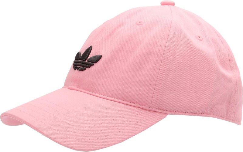ADIDAS ORIGINALS Kapa 'Adicolor Classic Trefoil' roza / bela