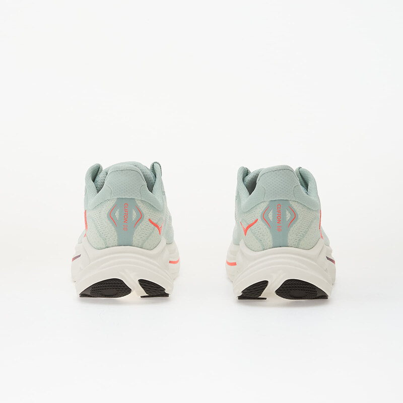 Hoka M Clifton 10 Sage/ Neon Flame