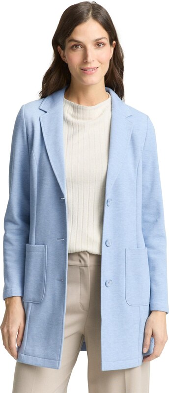 TOM TAILOR Blazer svetlo modra