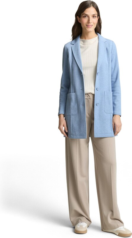 TOM TAILOR Blazer svetlo modra