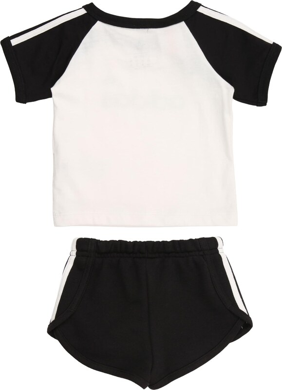 ADIDAS ORIGINALS Športna obleka 'STS' črna / bela