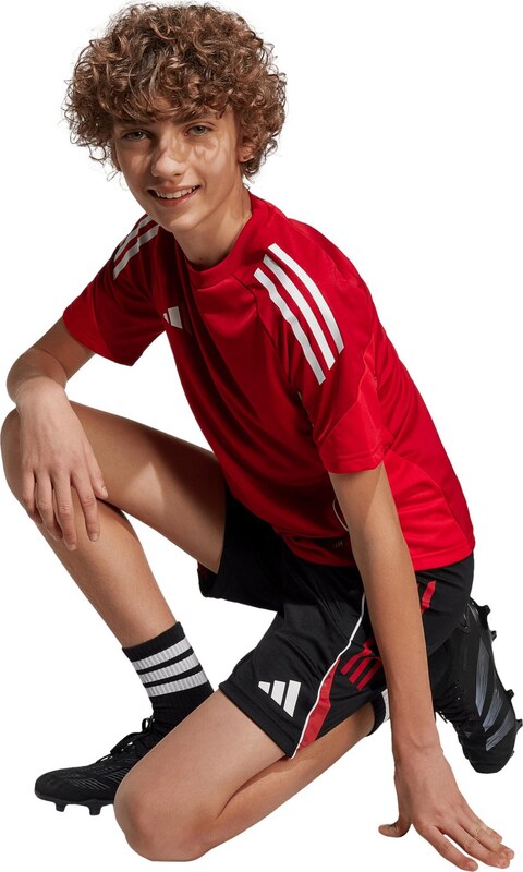 ADIDAS PERFORMANCE Športne hlače 'Tiro 25' rdeča / črna / bela