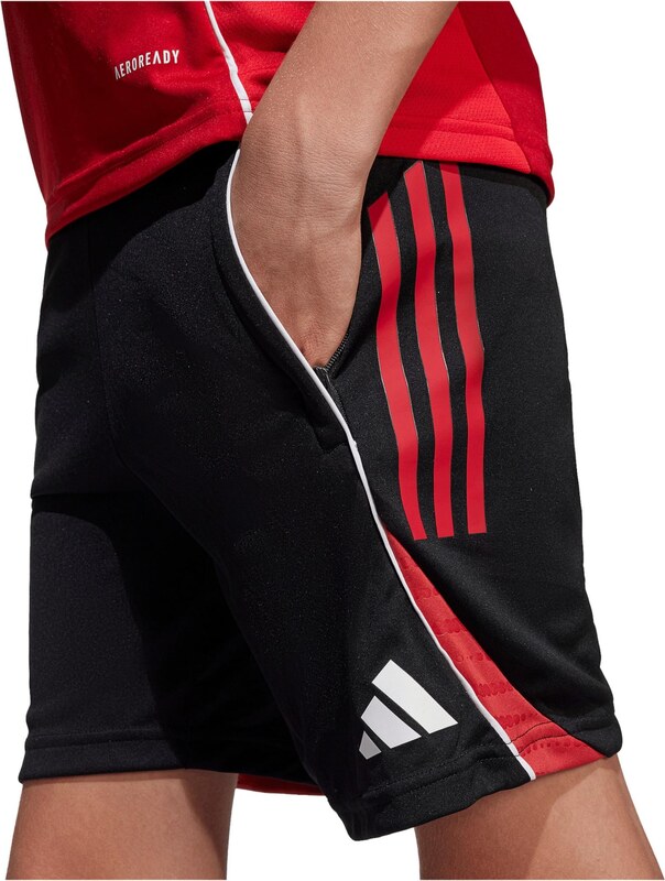 ADIDAS PERFORMANCE Športne hlače 'Tiro 25' rdeča / črna / bela