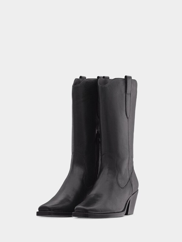 BRONX Kavbojski škornji 'Cassi-Dy' črna