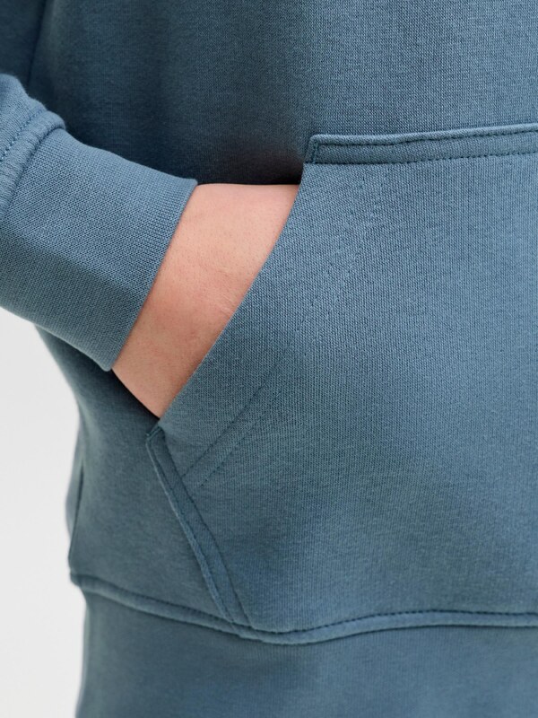 Jack & Jones Junior Majica 'JJESoho' mornarska / bela