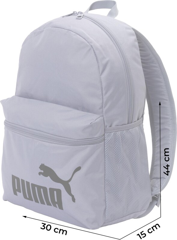 PUMA Nahrbtnik 'Phase' siva / črna