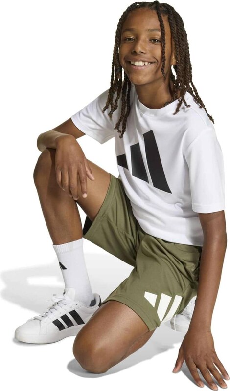 ADIDAS SPORTSWEAR Športne hlače 'TR-ES' oliva / bela