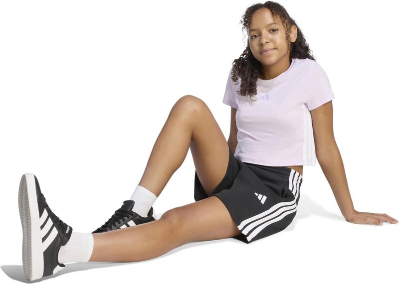 ADIDAS SPORTSWEAR Športne hlače črna / bela