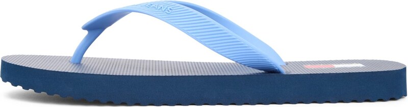 Tommy Jeans Japonke 'BEACH SANDAL' nebeško modra / temno modra / rdeča / črna / bela