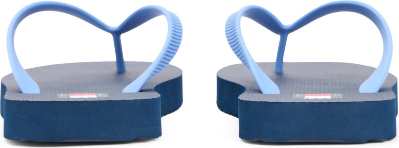 Tommy Jeans Japonke 'BEACH SANDAL' nebeško modra / temno modra / rdeča / črna / bela