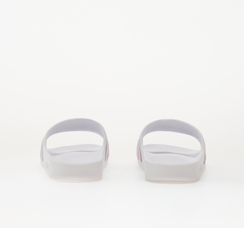 adidas Originals adidas Adilette Aqua Slides Ftwr White/ Pure Ruby/ Semi Lucid Blue