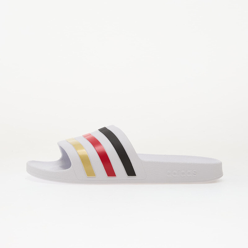 adidas Originals adidas Adilette Aqua Slides Ftwr White/ Core Black/ Gold Met.