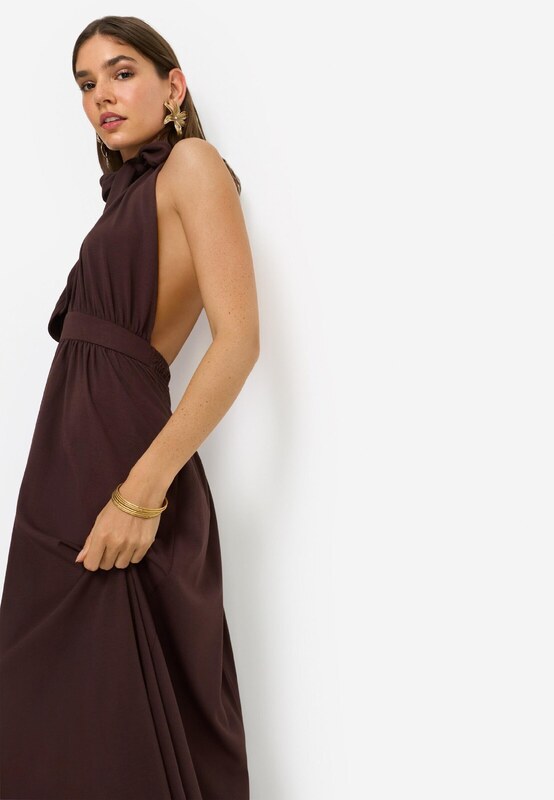 LSCN by LASCANA Obleka temno rjava