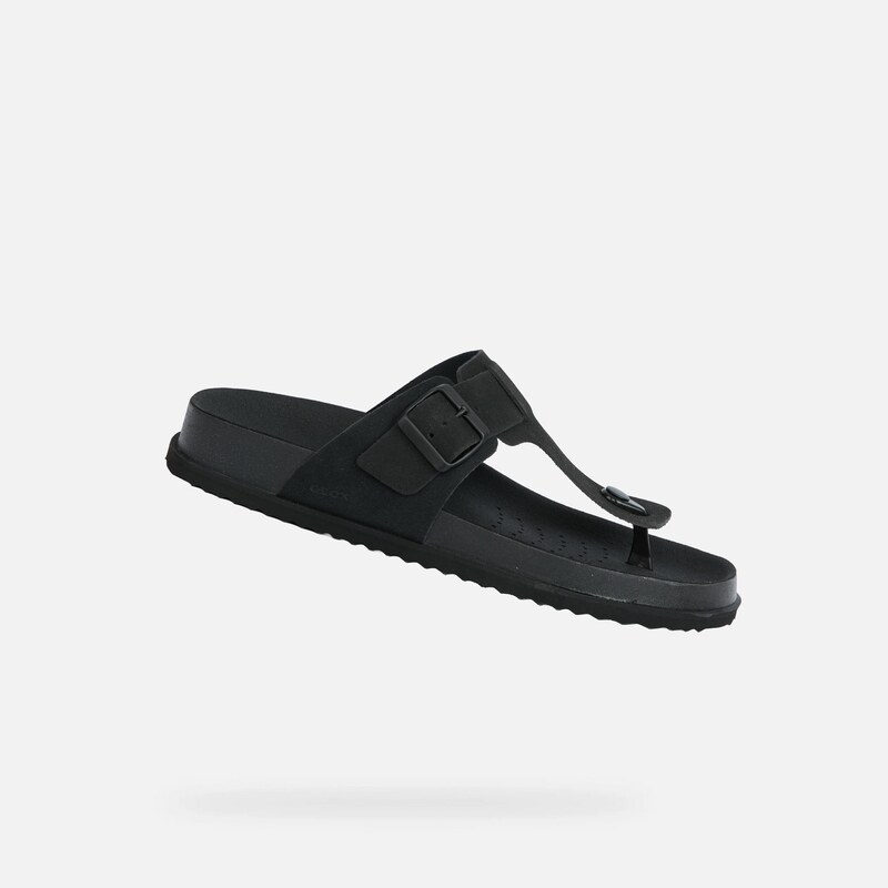 Moški copati Geox Parnaiba črne barve