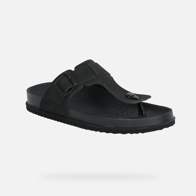 Moški copati Geox Parnaiba črne barve