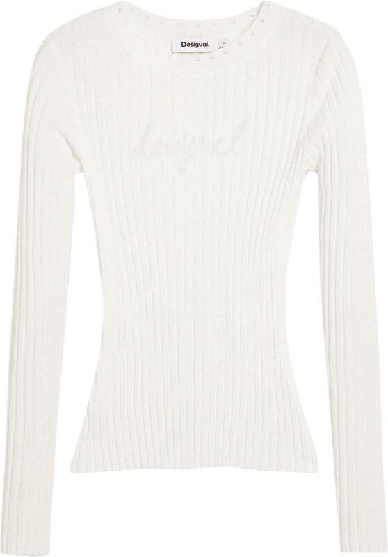 Desigual Majica mauve / bela