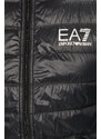 Puhovka EA7 Emporio Armani moška, črna barva