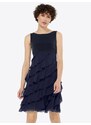 SWING Koktejl obleka marine