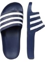 ADIDAS PERFORMANCE Čevelj za na plažo/kopanje 'Adilette Aqua' temno modra / bela