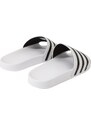 ADIDAS ORIGINALS Nizki natikači 'Adilette' črna / bela