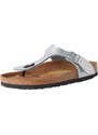 BIRKENSTOCK Japonke 'Gizeh' srebrna