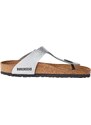 BIRKENSTOCK Japonke 'Gizeh' srebrna