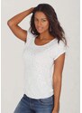 LASCANA Majica črna / off-bela