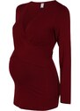 Bebefield Majica 'Evelina' vinsko rdeča