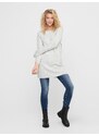 ONLY Pletena obleka 'ONLCarol' svetlo siva