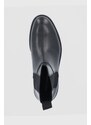 Usnjeni chelsea Vagabond Shoemakers Alex M moške, črna barva