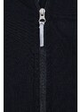 Športni pulover Houdini Power črna barva, s kapuco