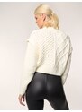 ABOUT YOU x Laura Giurcanu Pulover 'Melanie' off-bela