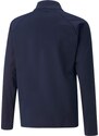 PUMA Športna majica 'TeamLiga 14' temno modra / bela