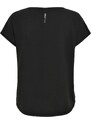 ONLY PLAY Funkcionalna majica 'Aubree' črna / bela