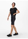 ONLY PLAY Funkcionalna majica 'Aubree' črna / bela