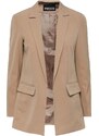 PIECES Blazer 'Bozzy' svetlo rjava
