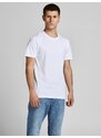 JACK & JONES Majica 'Essentials' temno modra / črna / bela