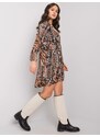 RUE PARIS Dress-WN-SK-2311-3.84-black-beige