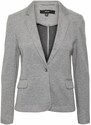 VERO MODA Blazer 'Julia' siva / svetlo siva