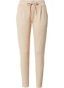 ICHI Hlače z naborki 'IHKate' bež