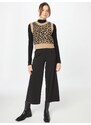 ICHI Hlače z naborki 'Kate' črna