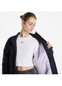 Nike Sportswear Solo Swoosh Satin Bomber Jacket Black/ Doll/ White