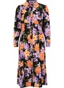 Dorothy Perkins Petite Dolga srajca zelena / lila / oranžna / črna