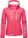 MARIKOO Funkcionalna jakna 'Kleine Zicke' roza / bela