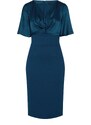 HotSquash Koktejl obleka 'Emma' petrol