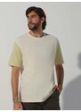 ABOUT YOU x Alvaro Soler Majica 'Ramon' bež / kremna / mešane barve